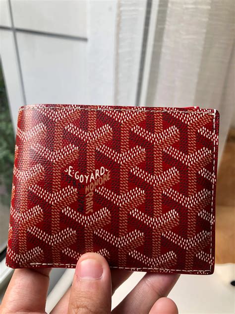 goyard menwa llet|goyard men's wallet price 2022.